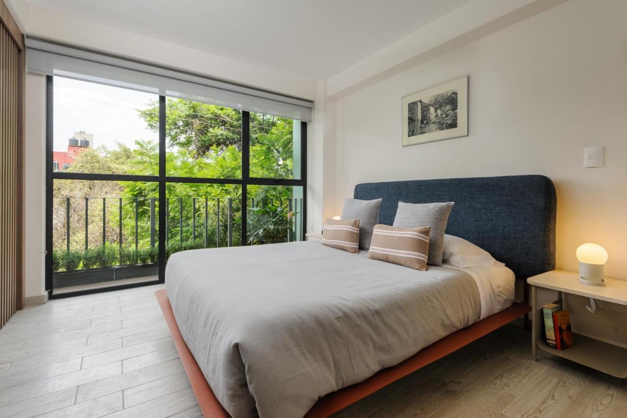Choapan 28 - Lux Apartments In Condesa Mexico City Exterior photo